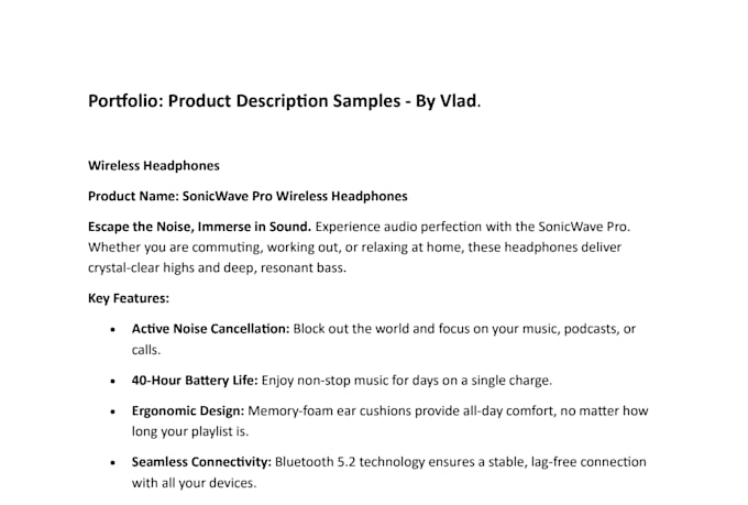 write high converting SEO product descriptions